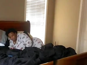 Bbw Ebony Fucked In Bed