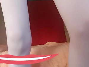 The Slender Legs Of My Mistress, The Large Labia Protruding From The Hairy Pussy. Wet Cunt. Foot Fetish 12 Min With Nimfa Mannay